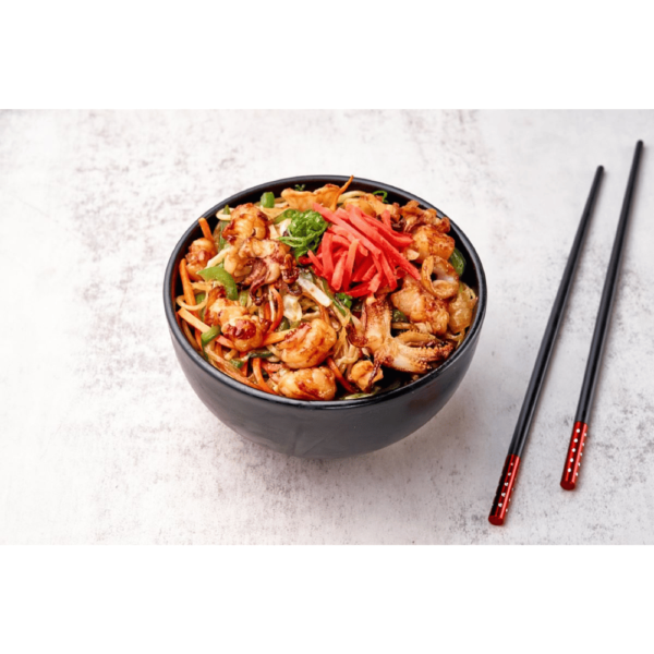 Seafood Yakisoba Noodles